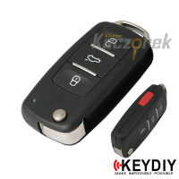 Keydiy 416 - B08-3+1 - surový klíč